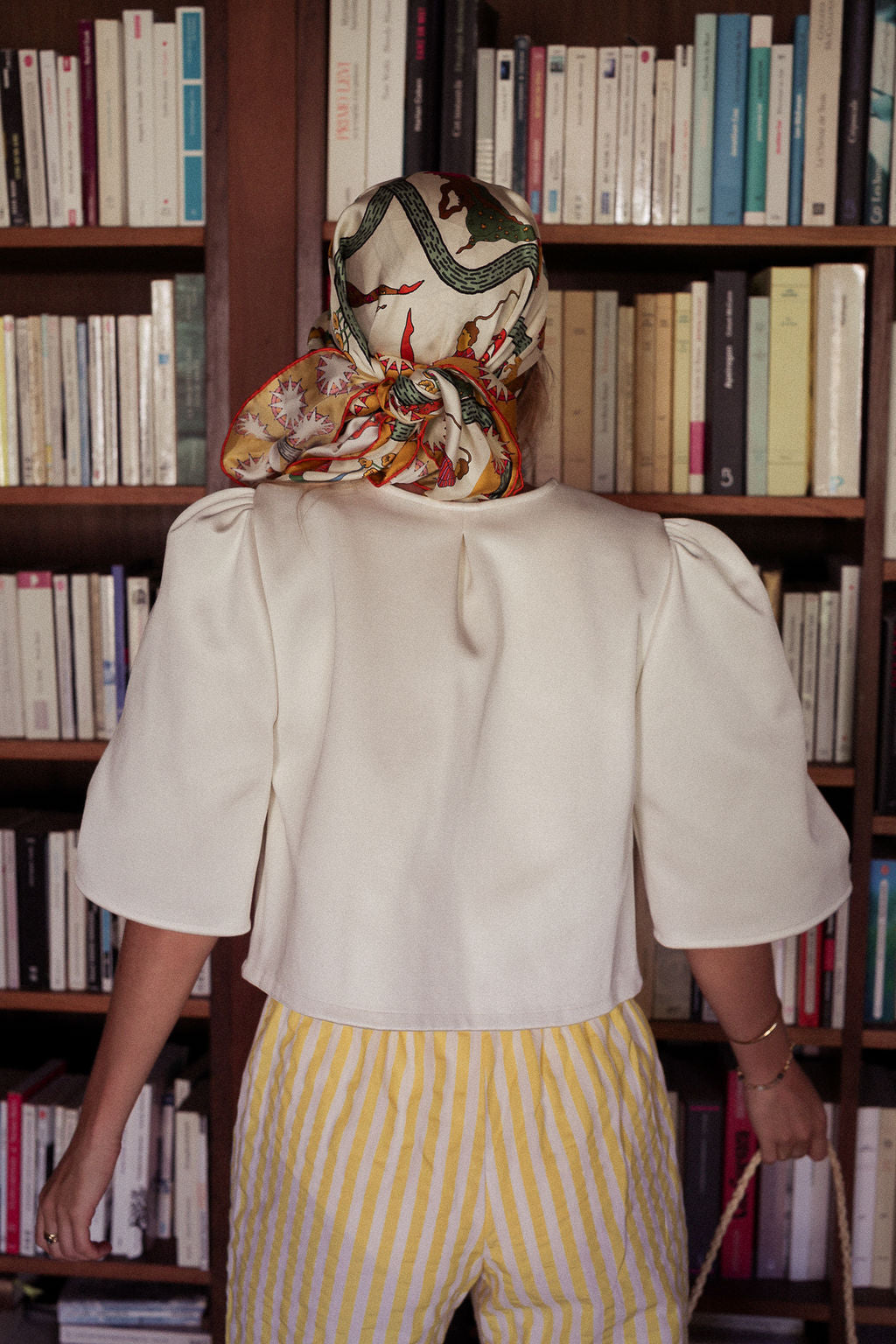 VESTE MINI CAPRI | CREME