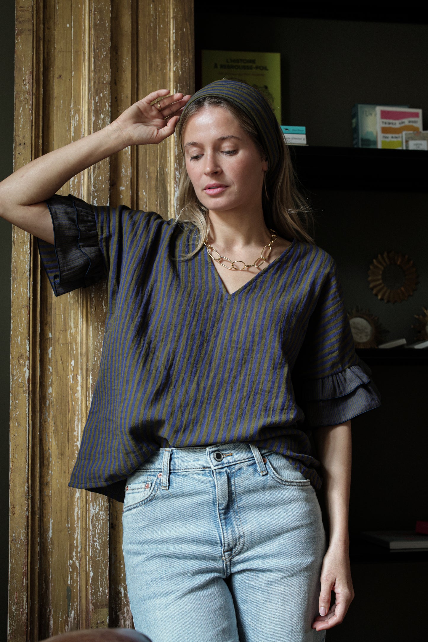 TOP GUSTAVE | KAKI MARINE
