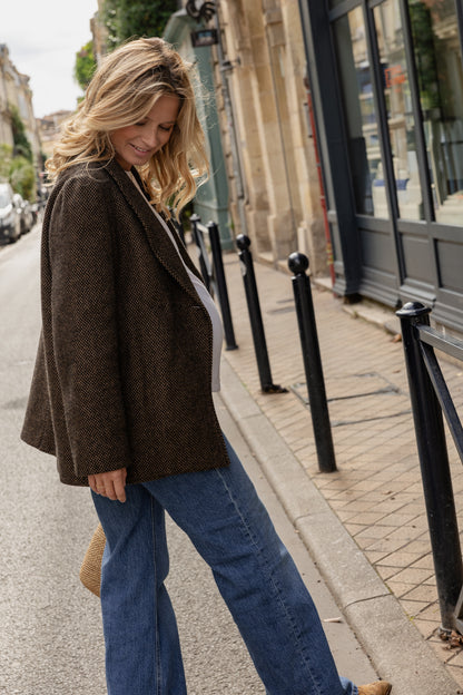 VESTE ALFRED | CHOCO