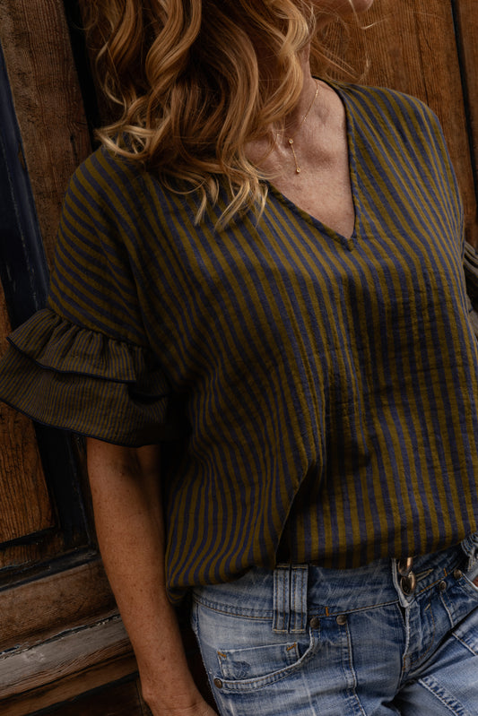 TOP GUSTAVE | KAKI MARINE