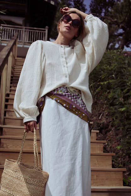 BLOUSE TERENCE | MILK