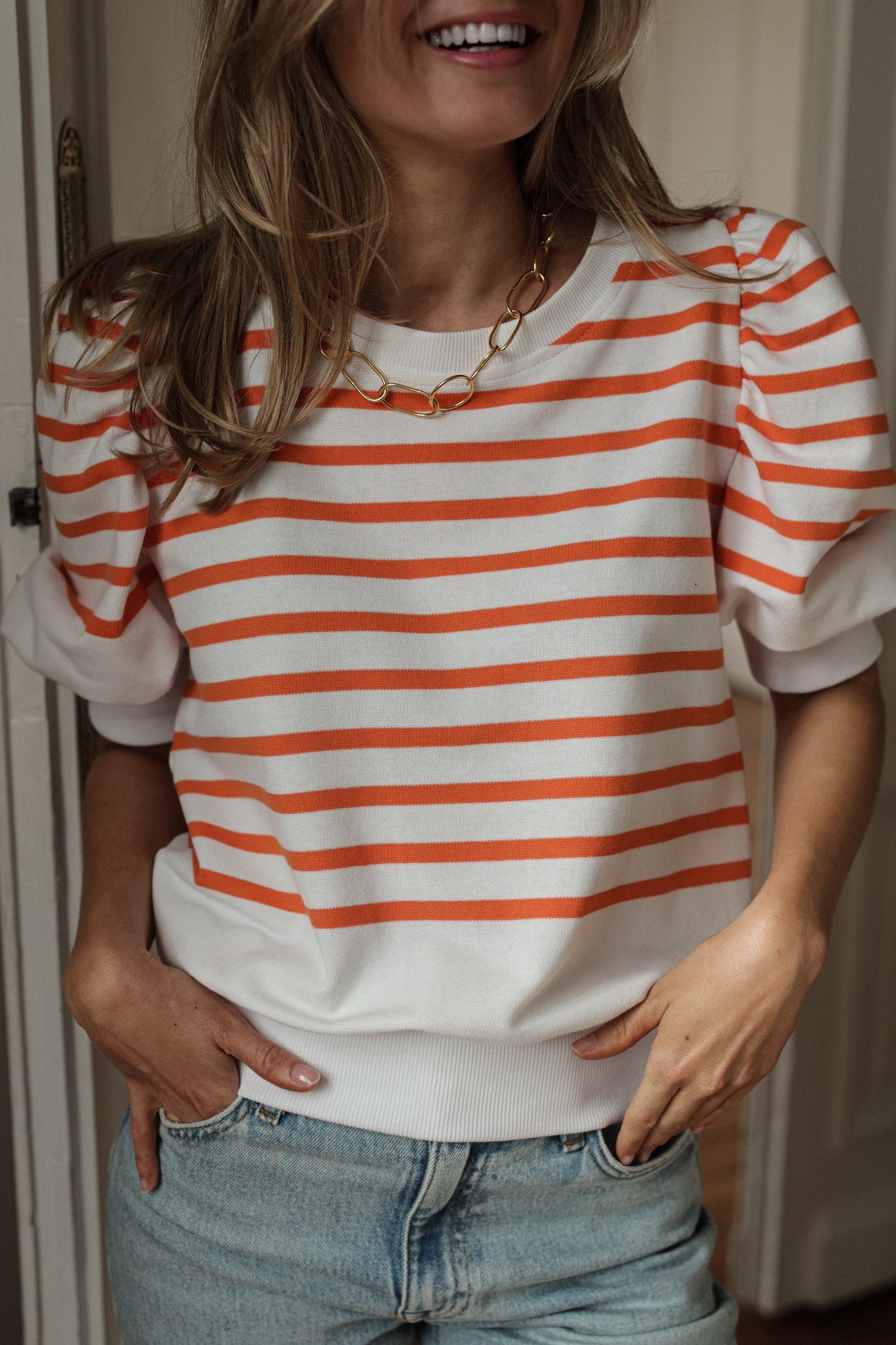 SWEAT VALERAN | MANDARINE