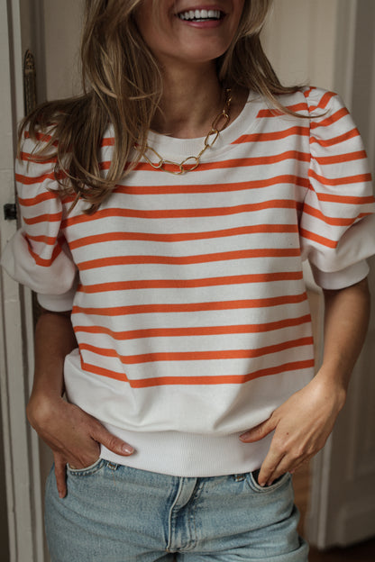 SWEAT VALERAN | MANDARINE
