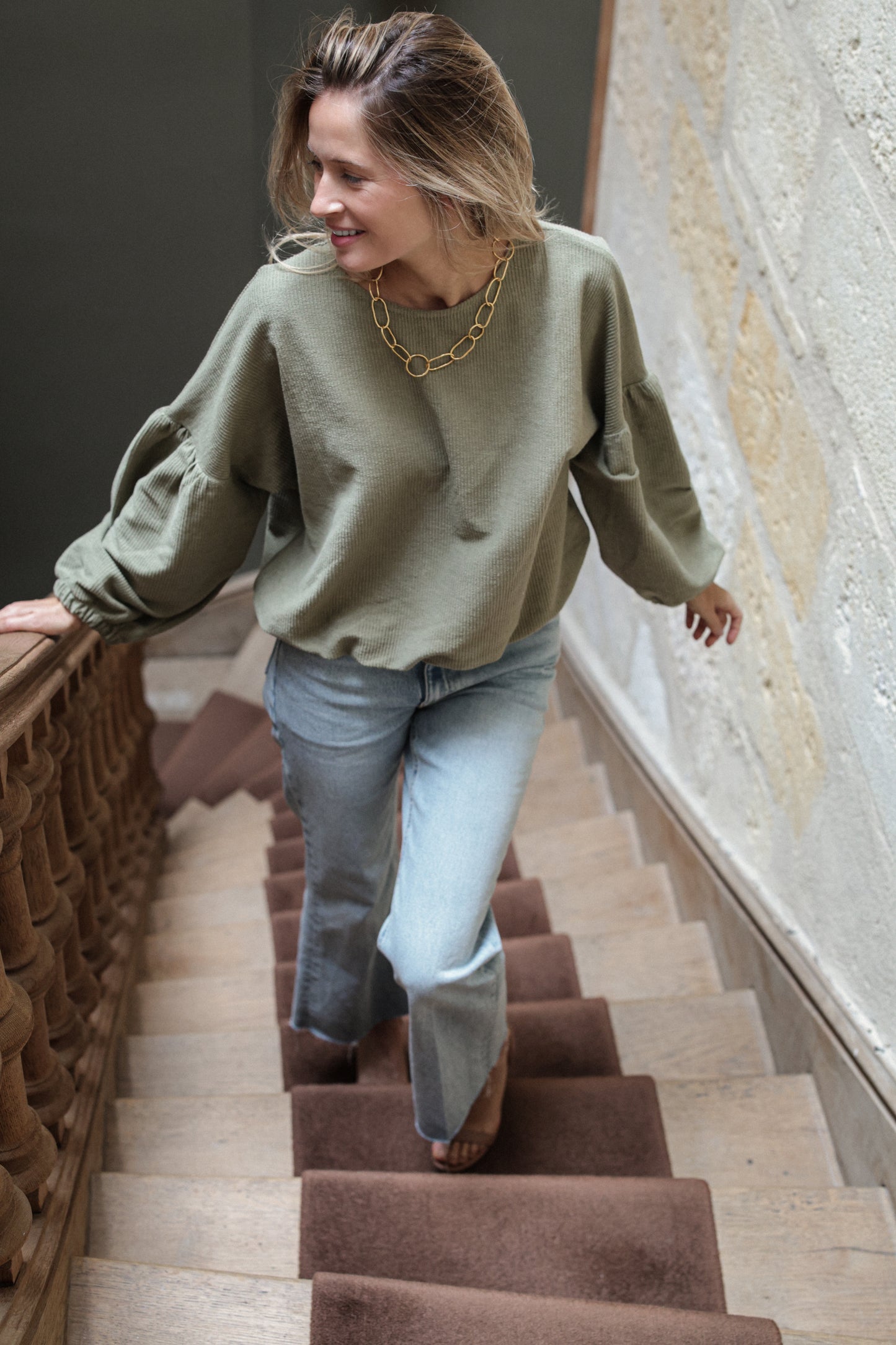 SWEAT PLUME | KAKI