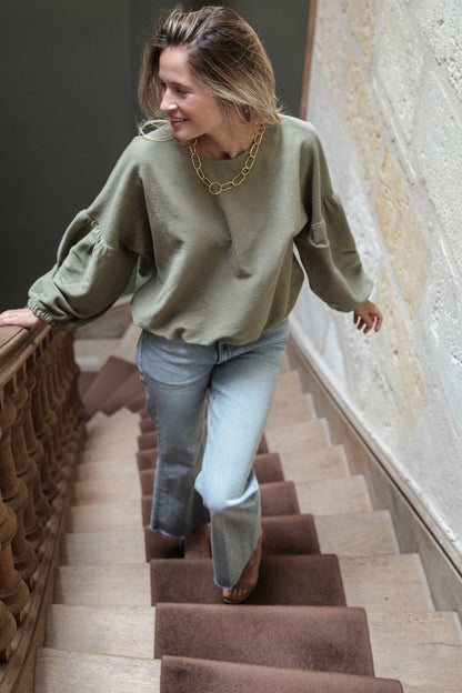 SWEAT PLUME | KAKI