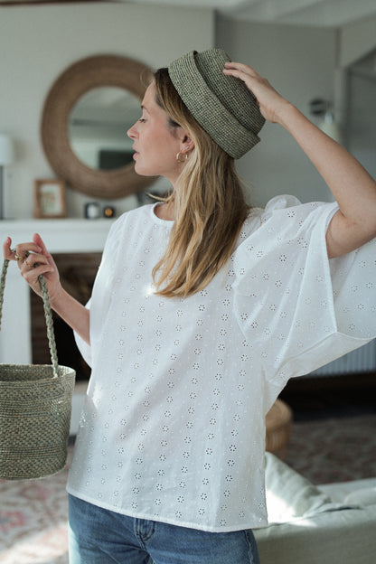 TOP PAZ | DENTELLE ANGLAISE
