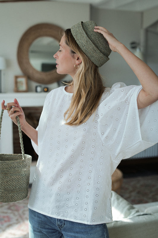TOP PAZ | DENTELLE ANGLAISE