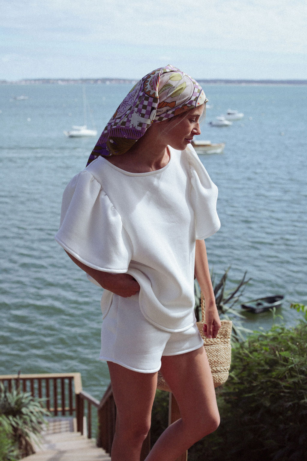 TOP GEORGES | SWEAT BLANC