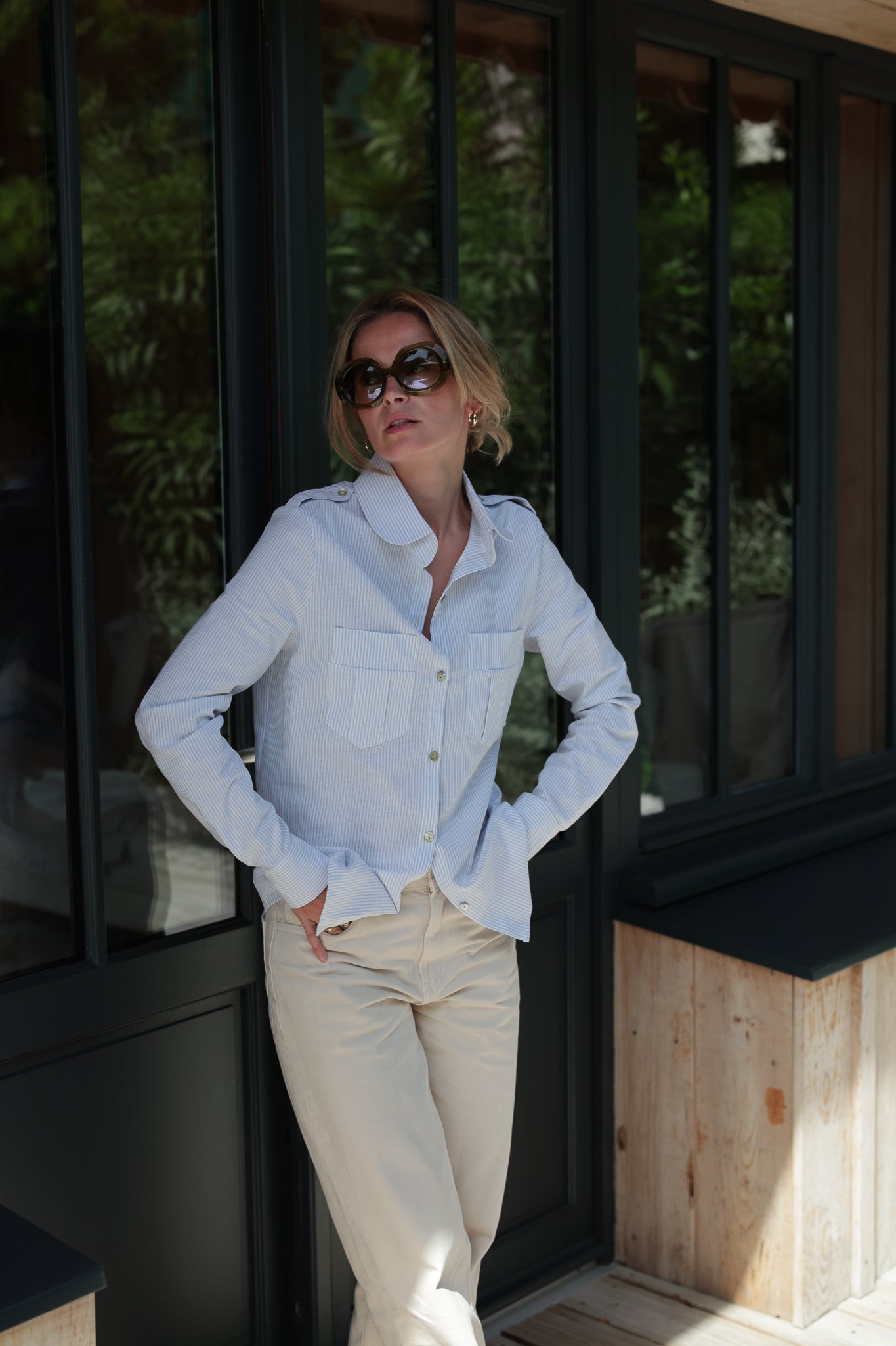 CHEMISE JANE | RAYÉE CIEL