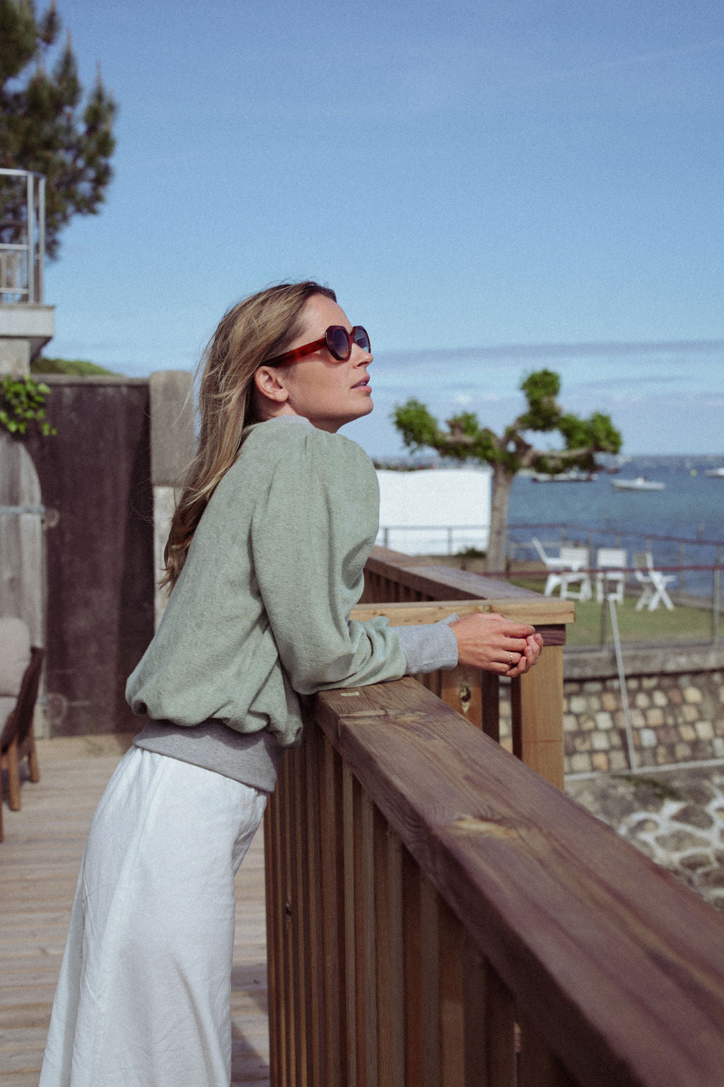 SWEAT VALERAN | VELOURS EPONGE SAUGE