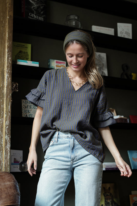 TOP GUSTAVE | KAKI MARINE