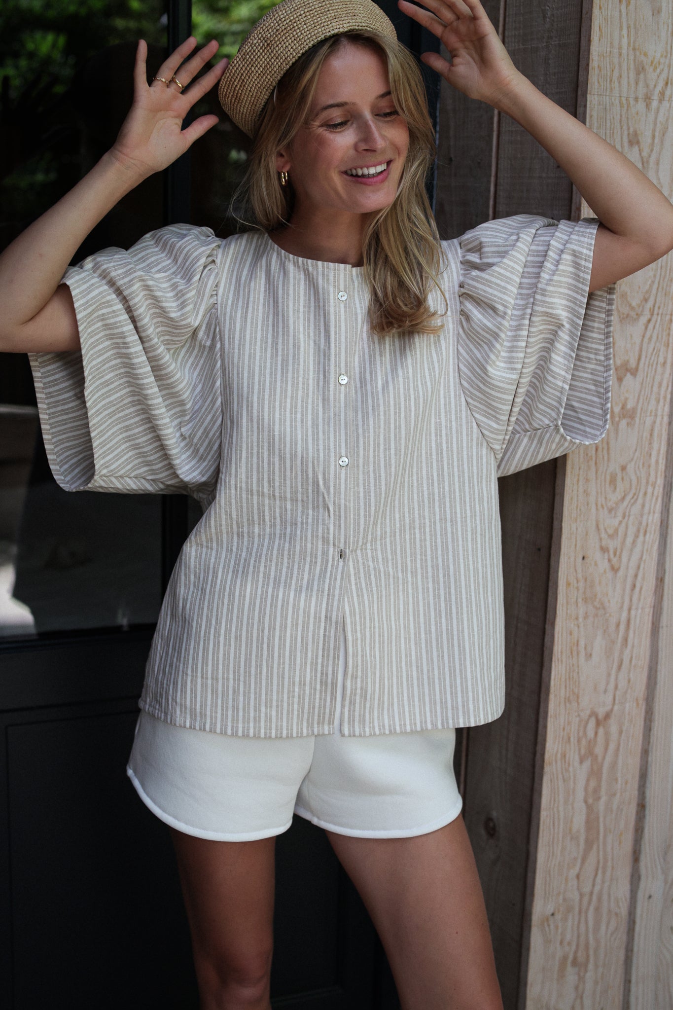 BLOUSE PAZ | BEIGE