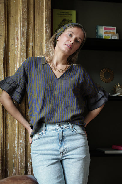TOP GUSTAVE | KAKI MARINE