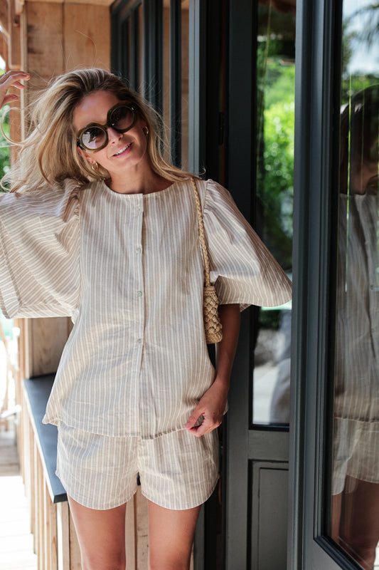 BLOUSE PAZ | BEIGE