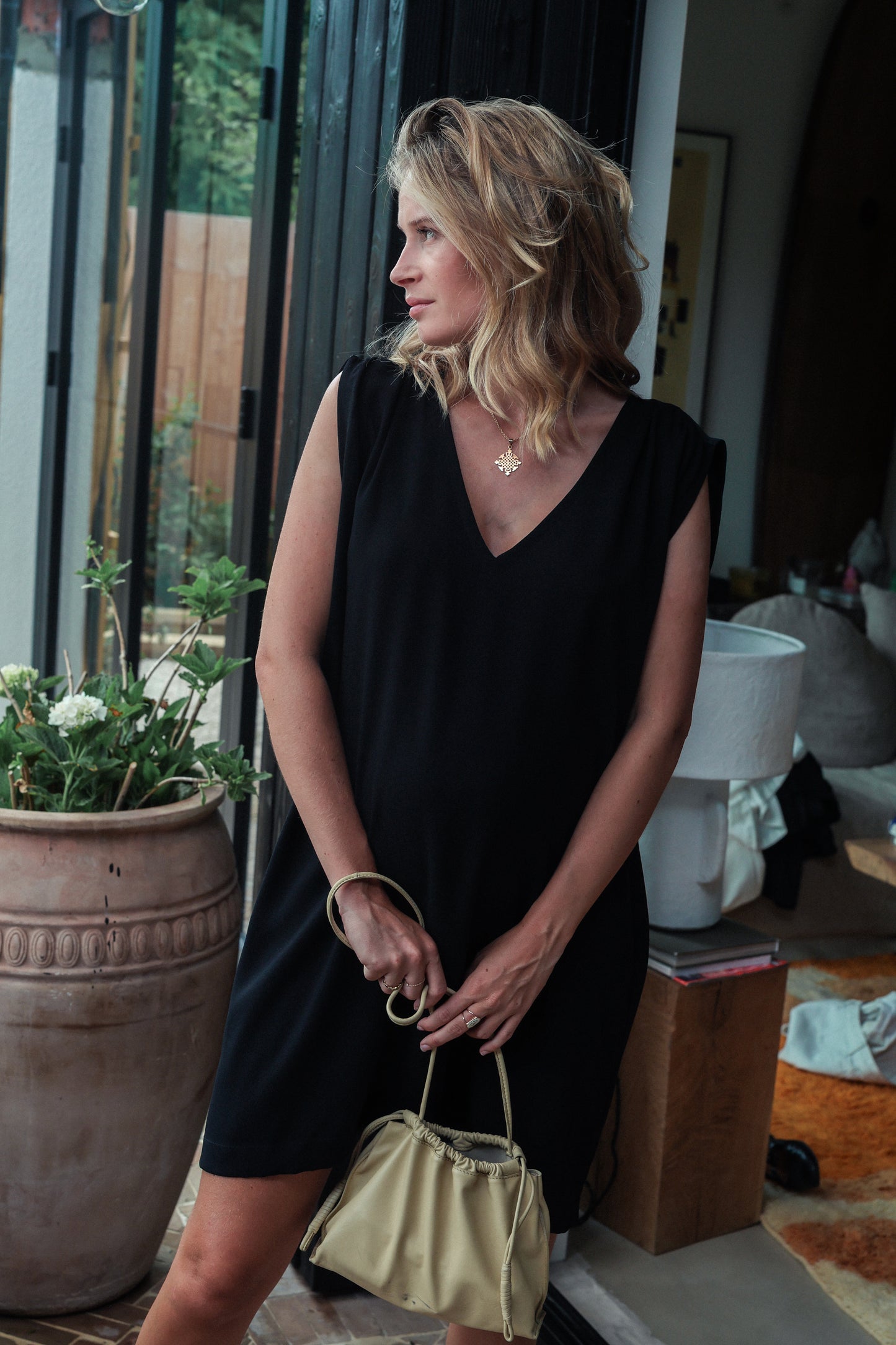 ROBE SIMÉON | NOIRE