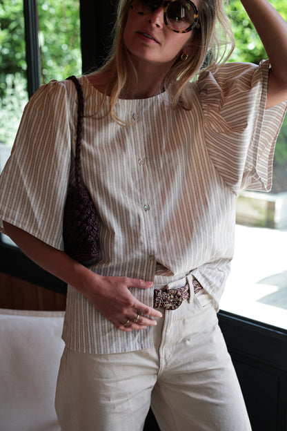 BLOUSE PAZ | BEIGE