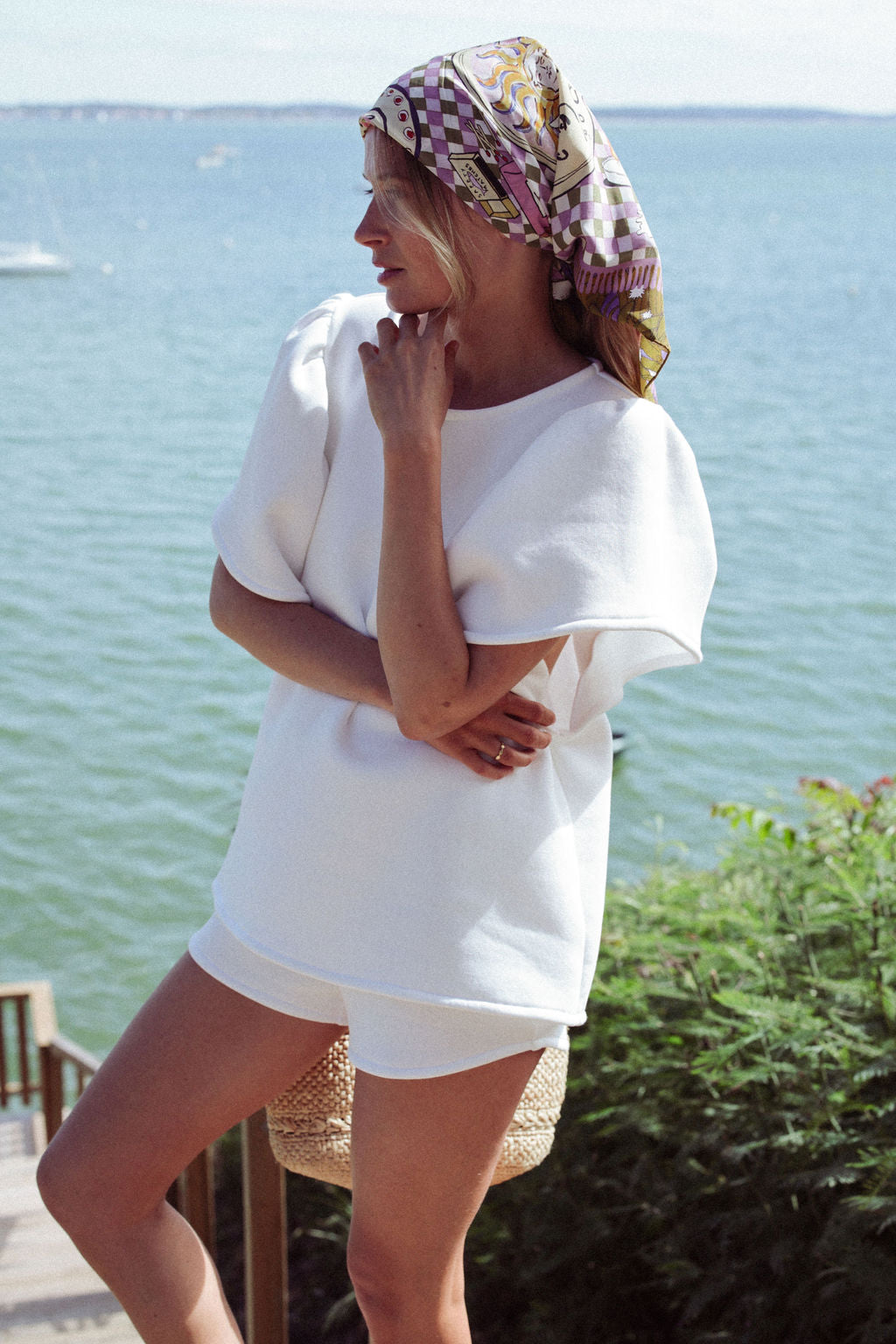 TOP GEORGES | SWEAT BLANC