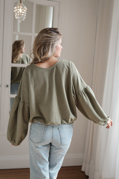 SWEAT PLUME | KAKI