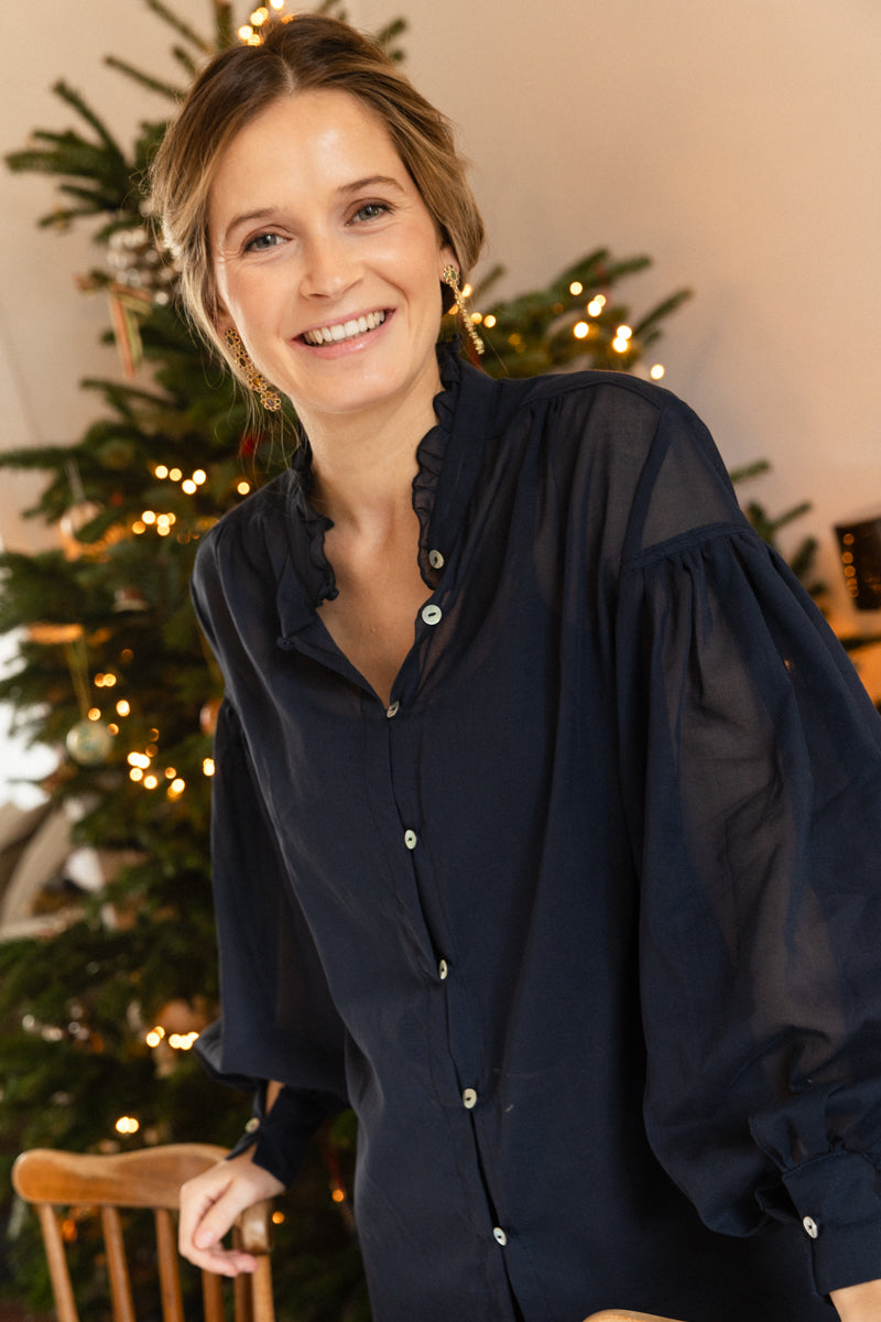 BLOUSE LANCELOT | NAVY