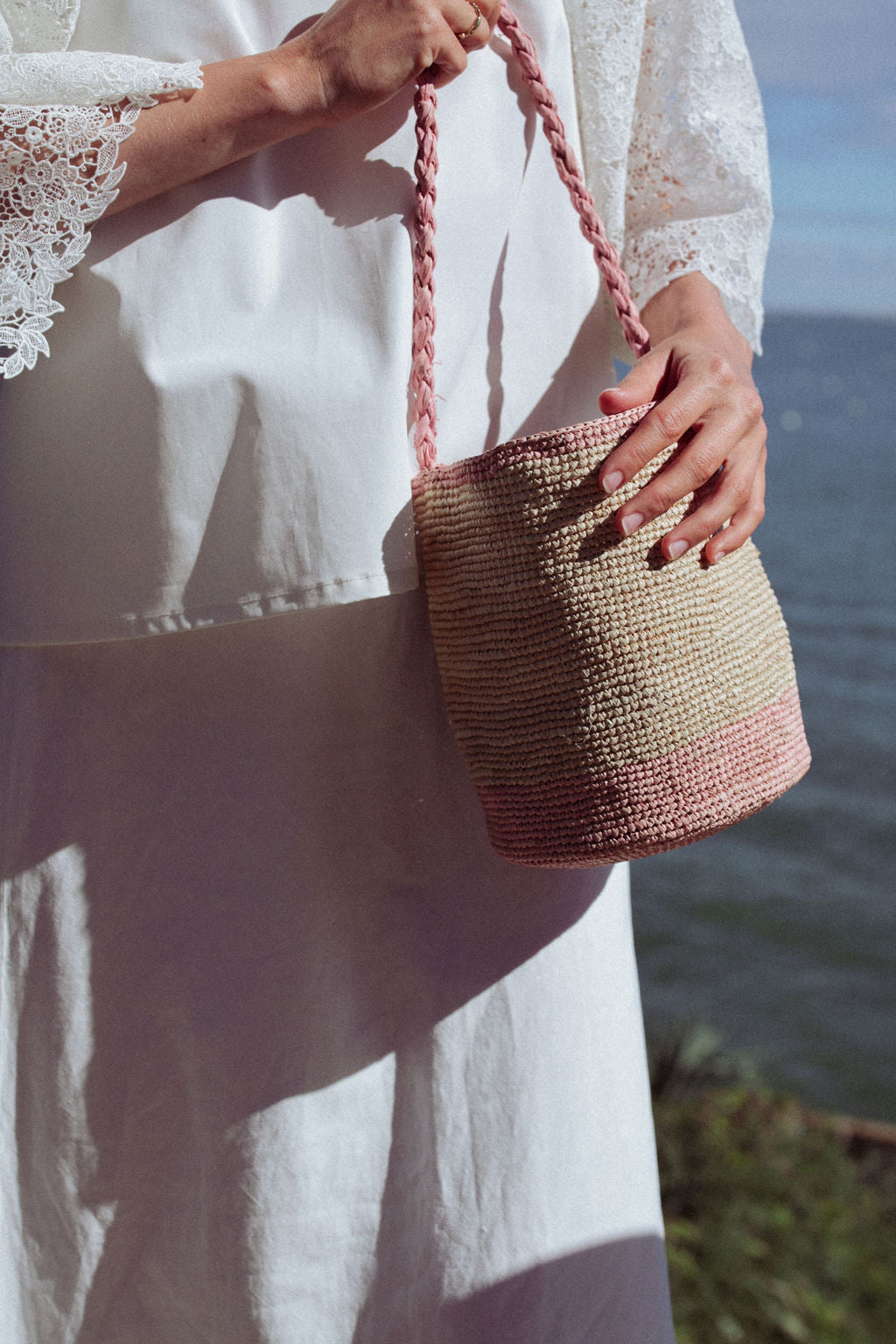 PANIER | NATUREL ROSE