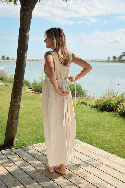 ROBE LÉANDRA | BEIGE