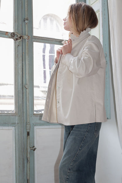 CHEMISE GISÈLE | ÉCRU