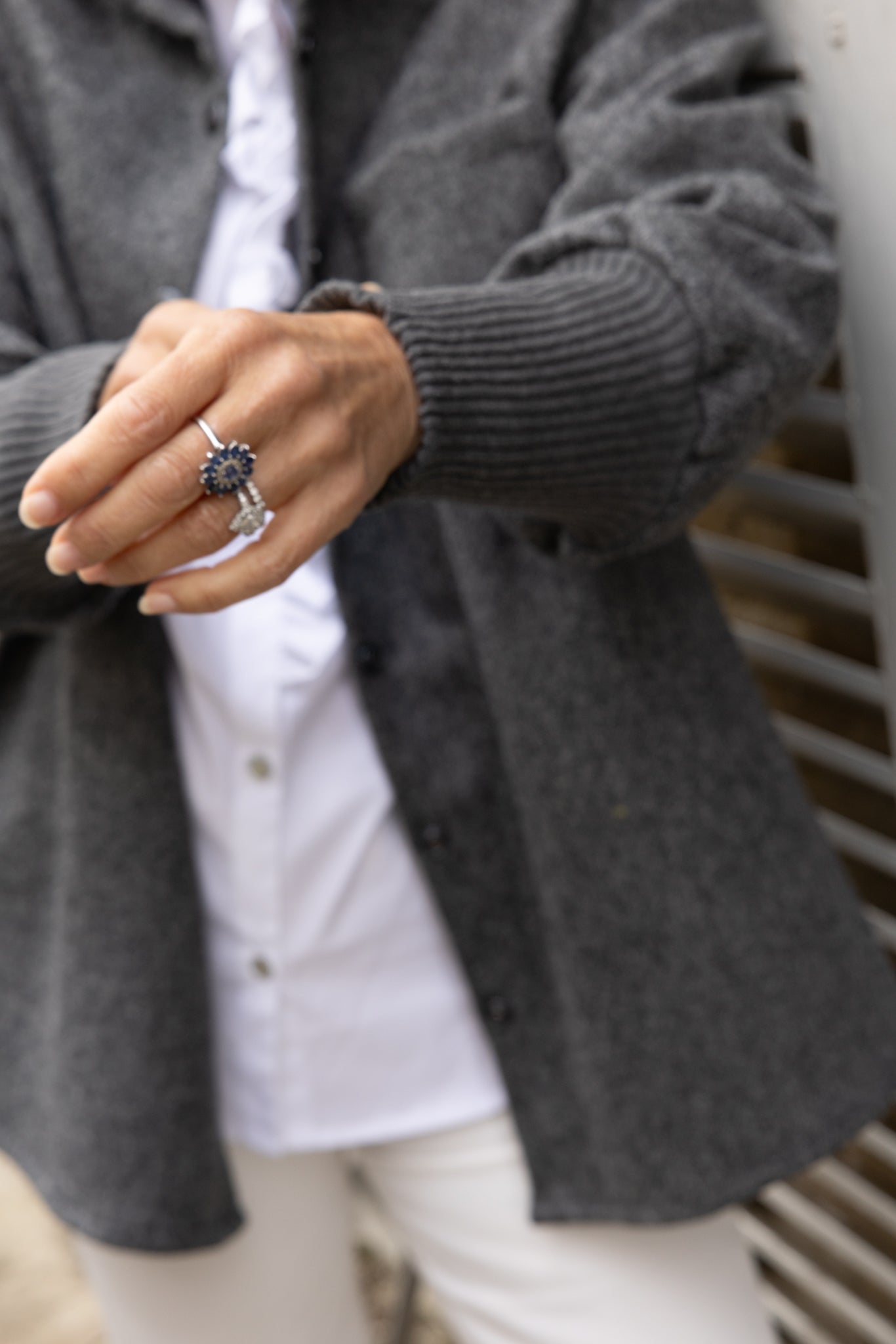 MANTEAU JOSEPHA | GRIS SOURIS