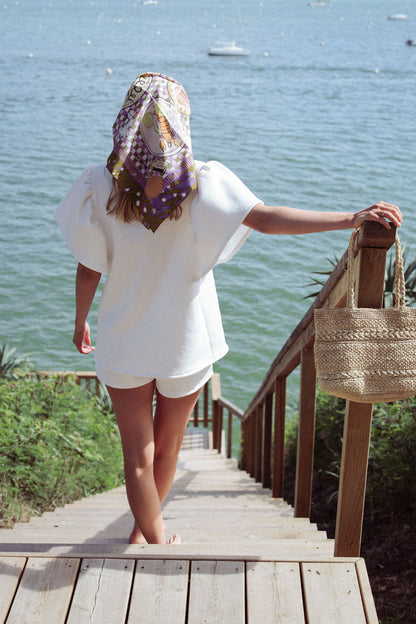 TOP GEORGES | SWEAT BLANC
