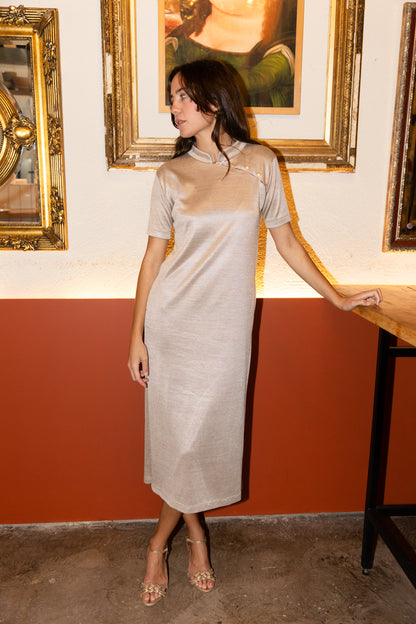 ROBE FILIPPA | CHAMPAGNE