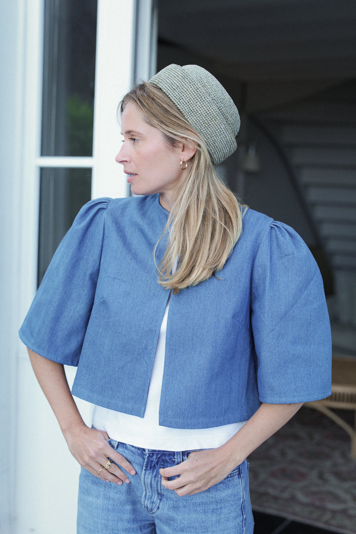 VESTE MINI CAPRI | DENIM
