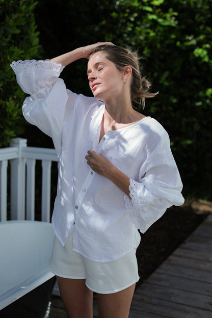 BLOUSE TOSCANE | GAZE BLANCHE