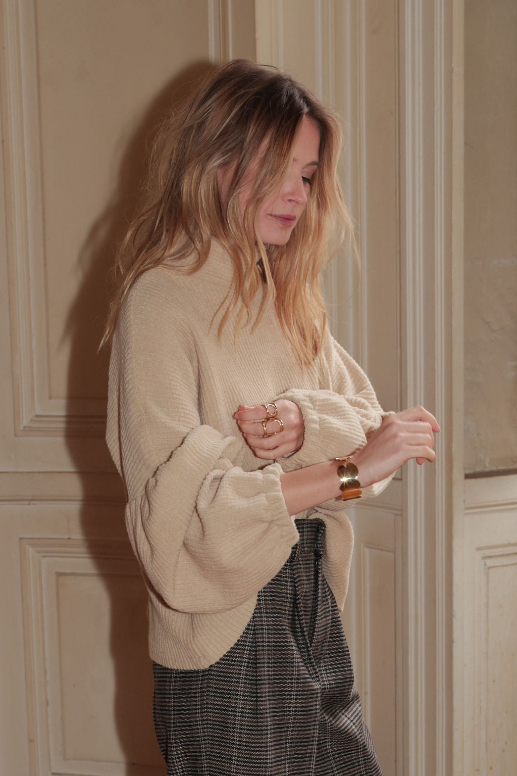 PULL PLUME | VANILLE