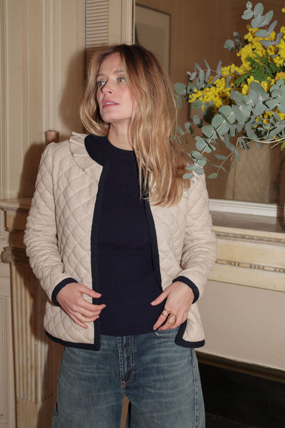 VESTE LALIE | CRÈME