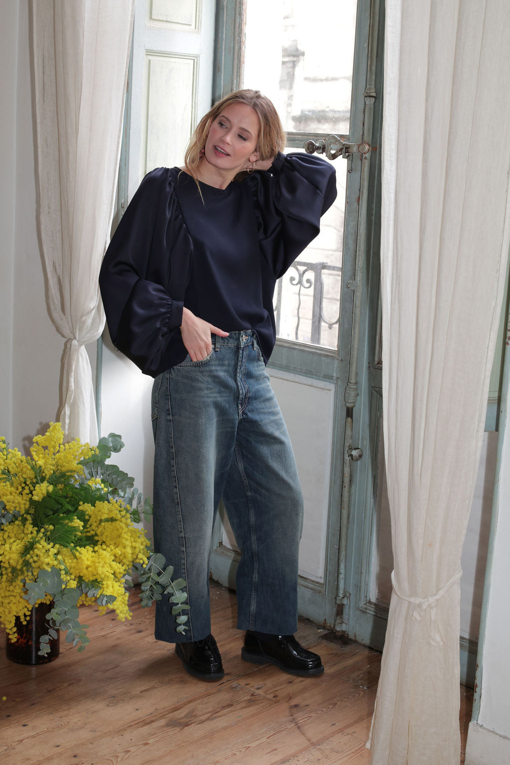 BLOUSE TERENCE | NAVY