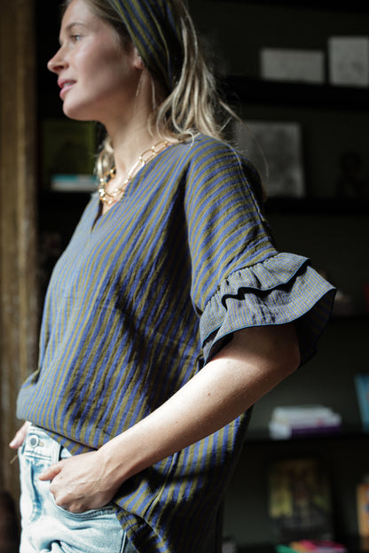 TOP GUSTAVE | KAKI MARINE