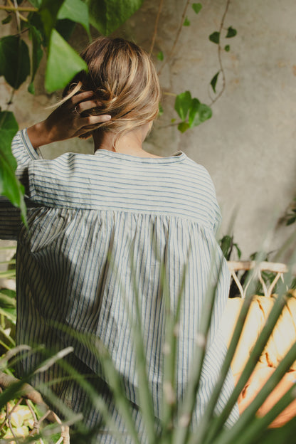 BLOUSE LILY | BLEU