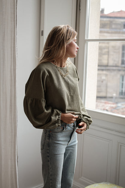 SWEAT PLUME | KAKI