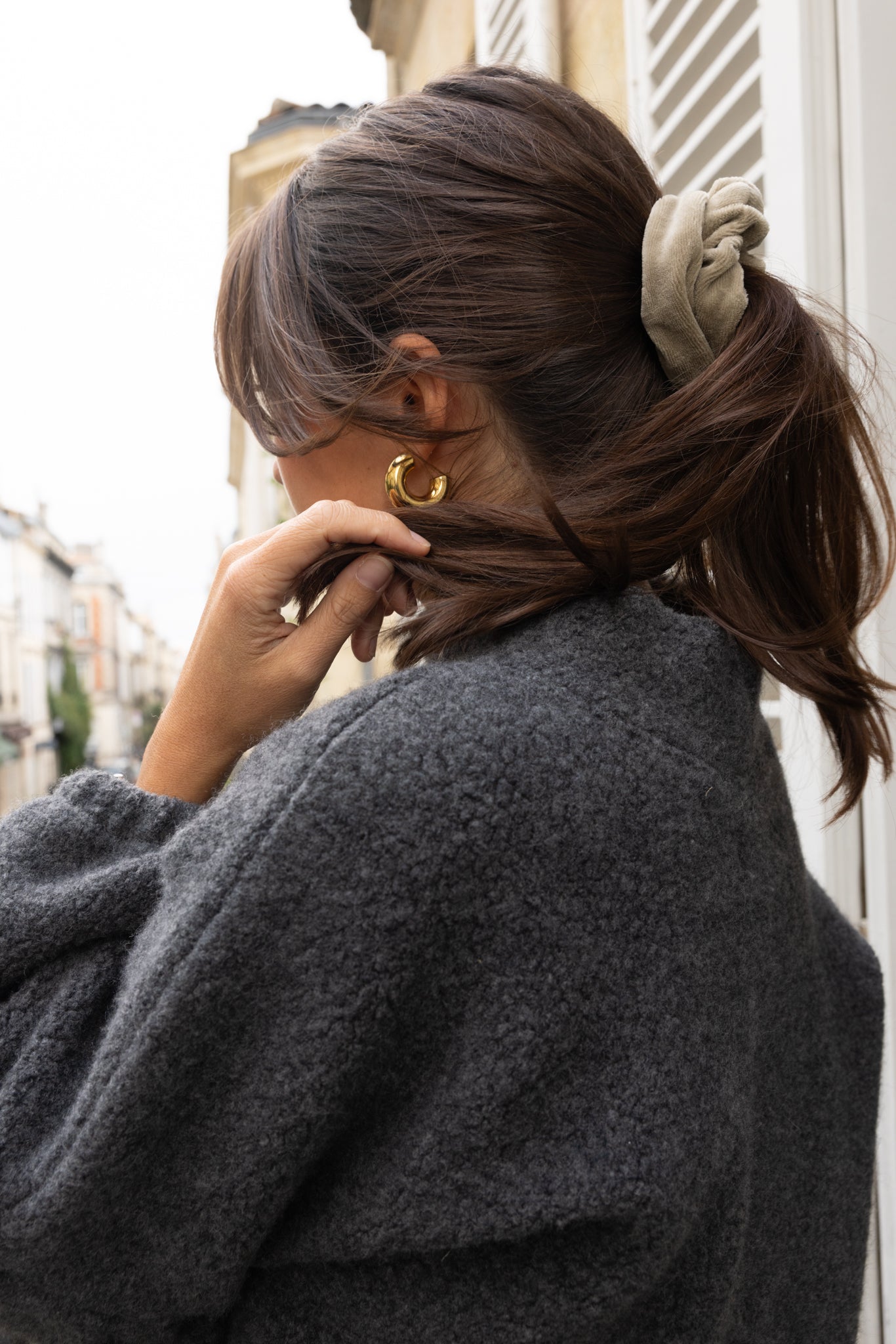 CHOUCHOU | VELOURS KAKI