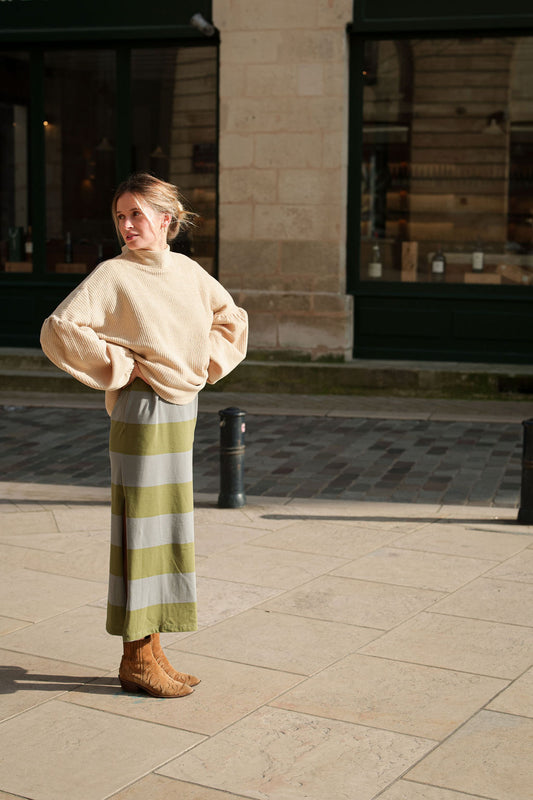 PULL PLUME | VANILLE