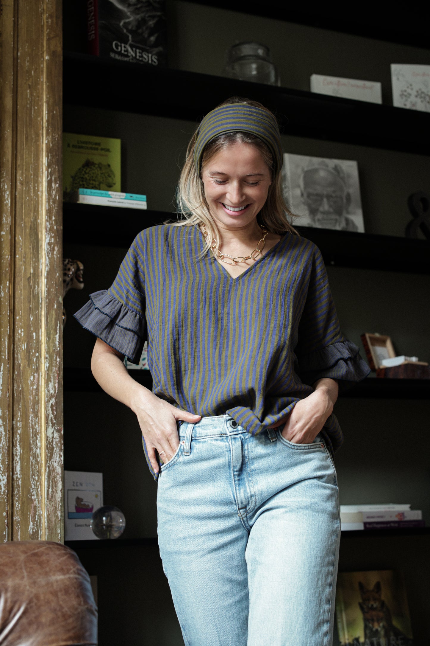 TOP GUSTAVE | KAKI MARINE