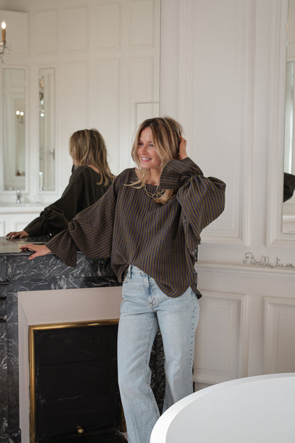 TOP BALTHAZAR | KAKI & MARINE