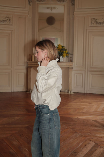 CHEMISE GISÈLE | ÉCRU