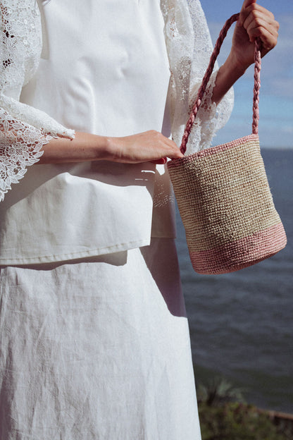 PANIER | NATUREL ROSE