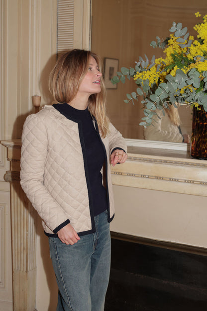 VESTE LALIE | CRÈME