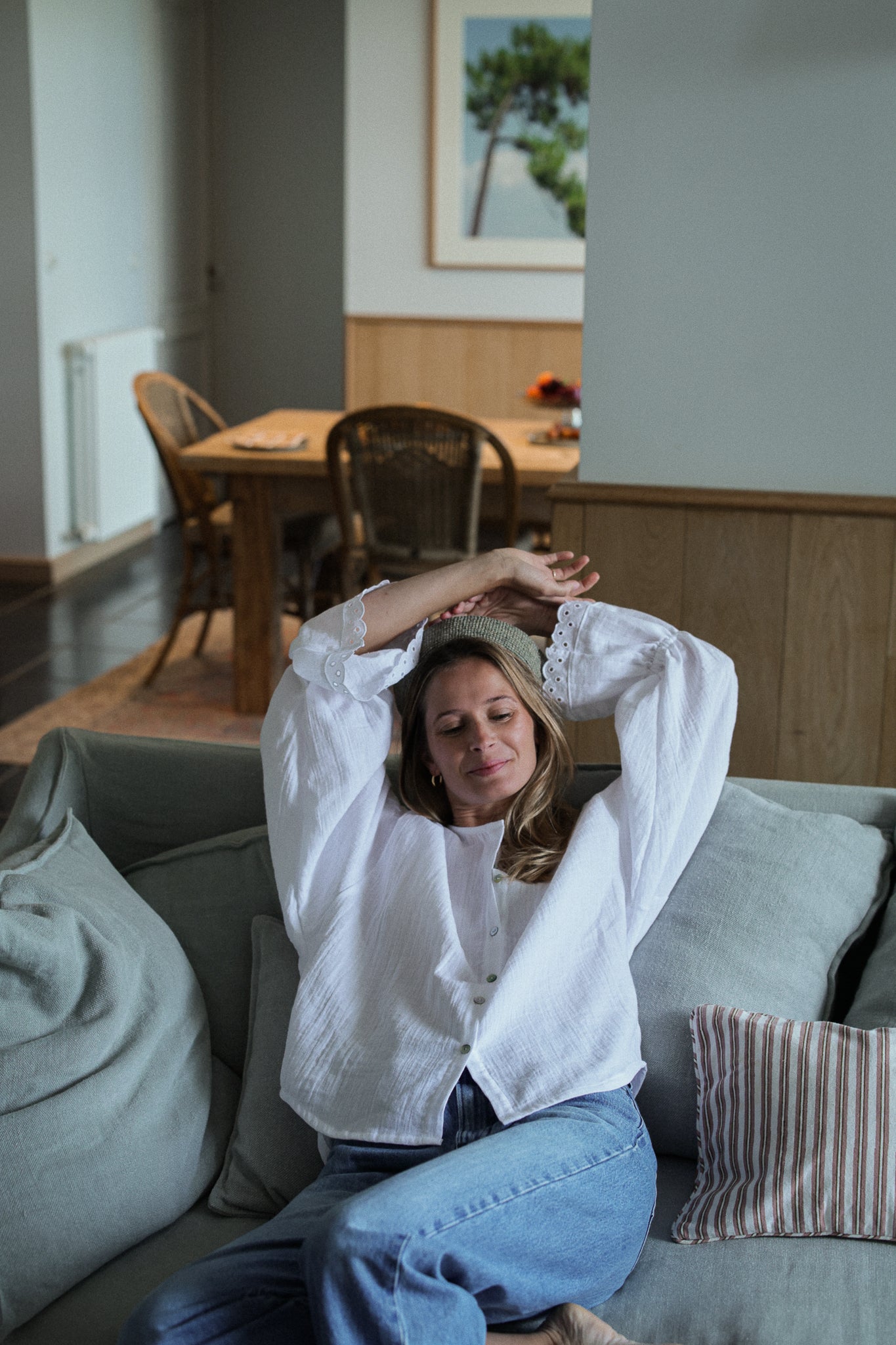 BLOUSE TOSCANE | GAZE BLANCHE