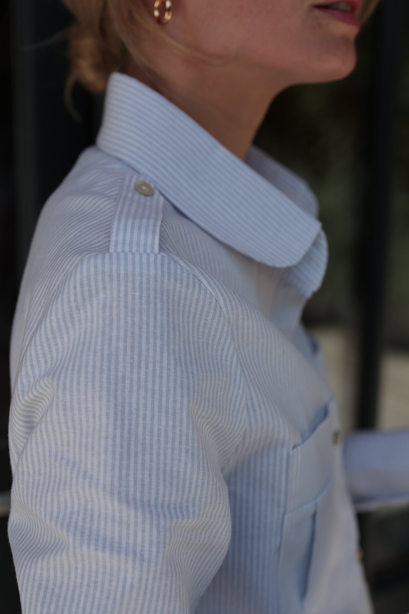 CHEMISE JANE | RAYÉE CIEL