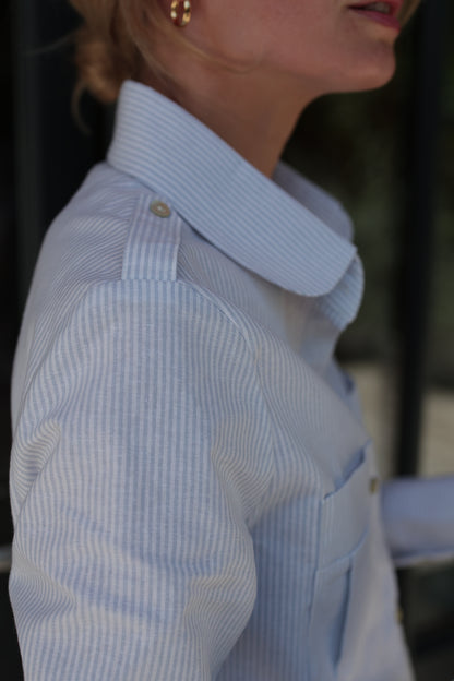 CHEMISE JANE | RAYÉE CIEL