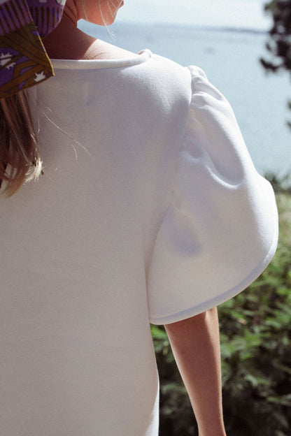 TOP GEORGES | SWEAT BLANC