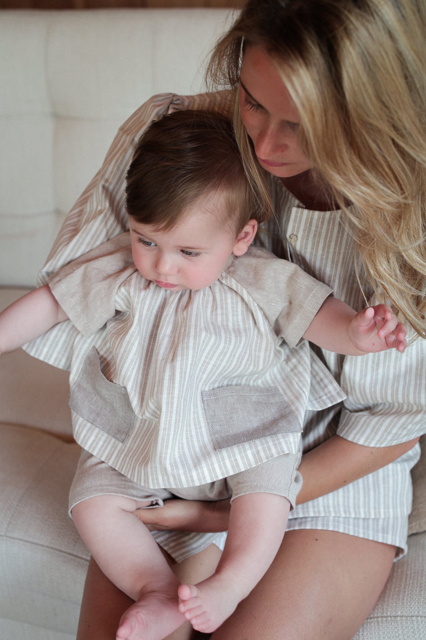 BABY GUIMPE | BEIGE