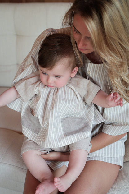 BABY GUIMPE | BEIGE